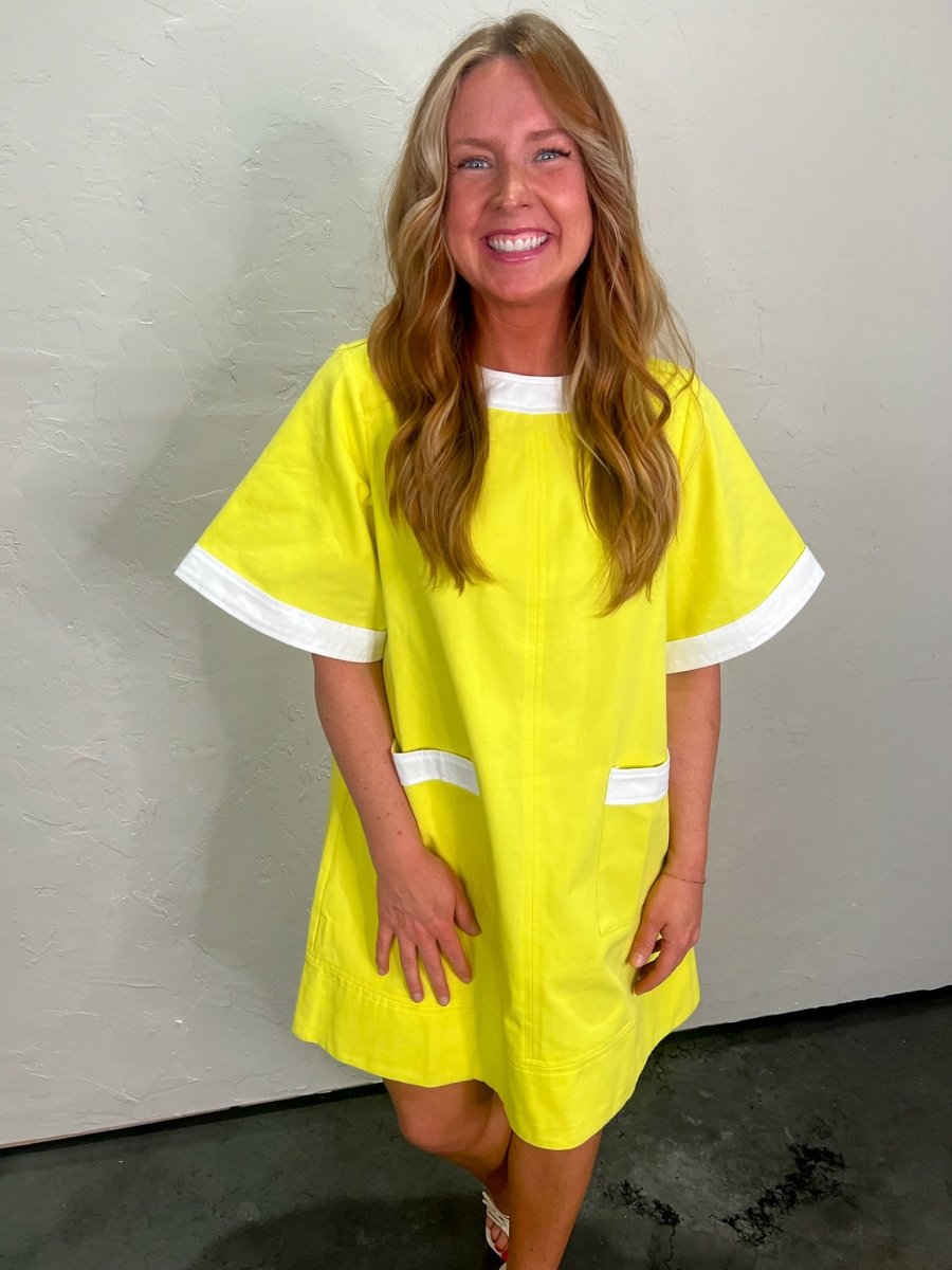 Lemonade Stand Mod Dress - Revel Boutique