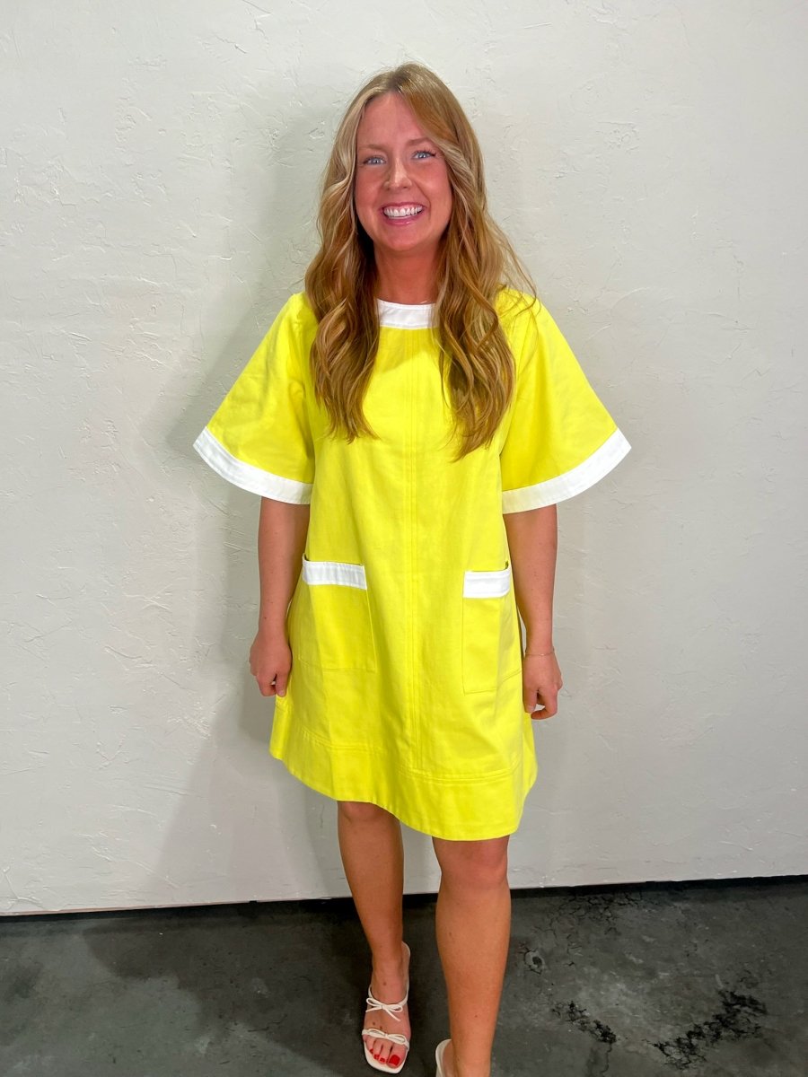 Lemonade Stand Mod Dress - Revel Boutique