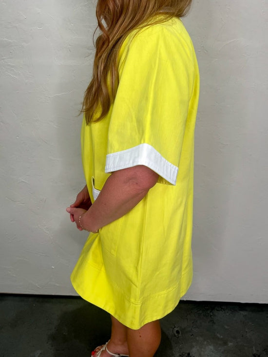 Load image into Gallery viewer, Lemonade Stand Mod Dress - Revel Boutique
