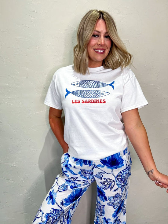 Less Sardines Tee - Revel Boutique