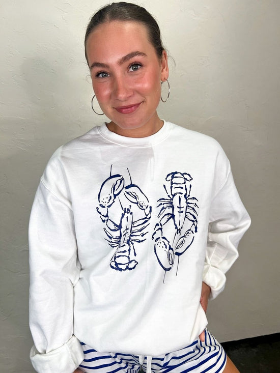 Lobster Party Sweatshirt - Revel Boutique