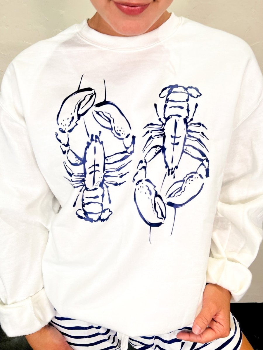 Lobster Party Sweatshirt - Revel Boutique