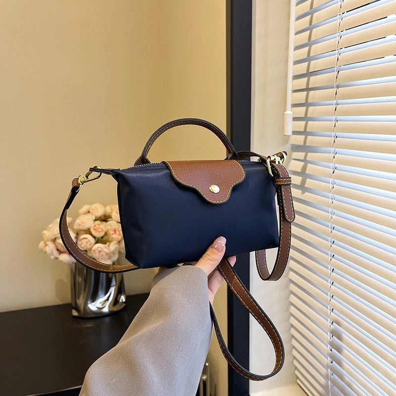 Lonnie Zip Mini Bag - Navy - Revel Boutique