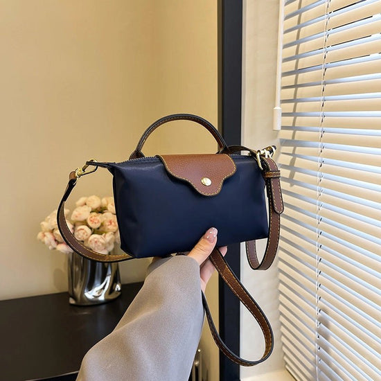 Lonnie Zip Mini Bag - Navy - Revel Boutique