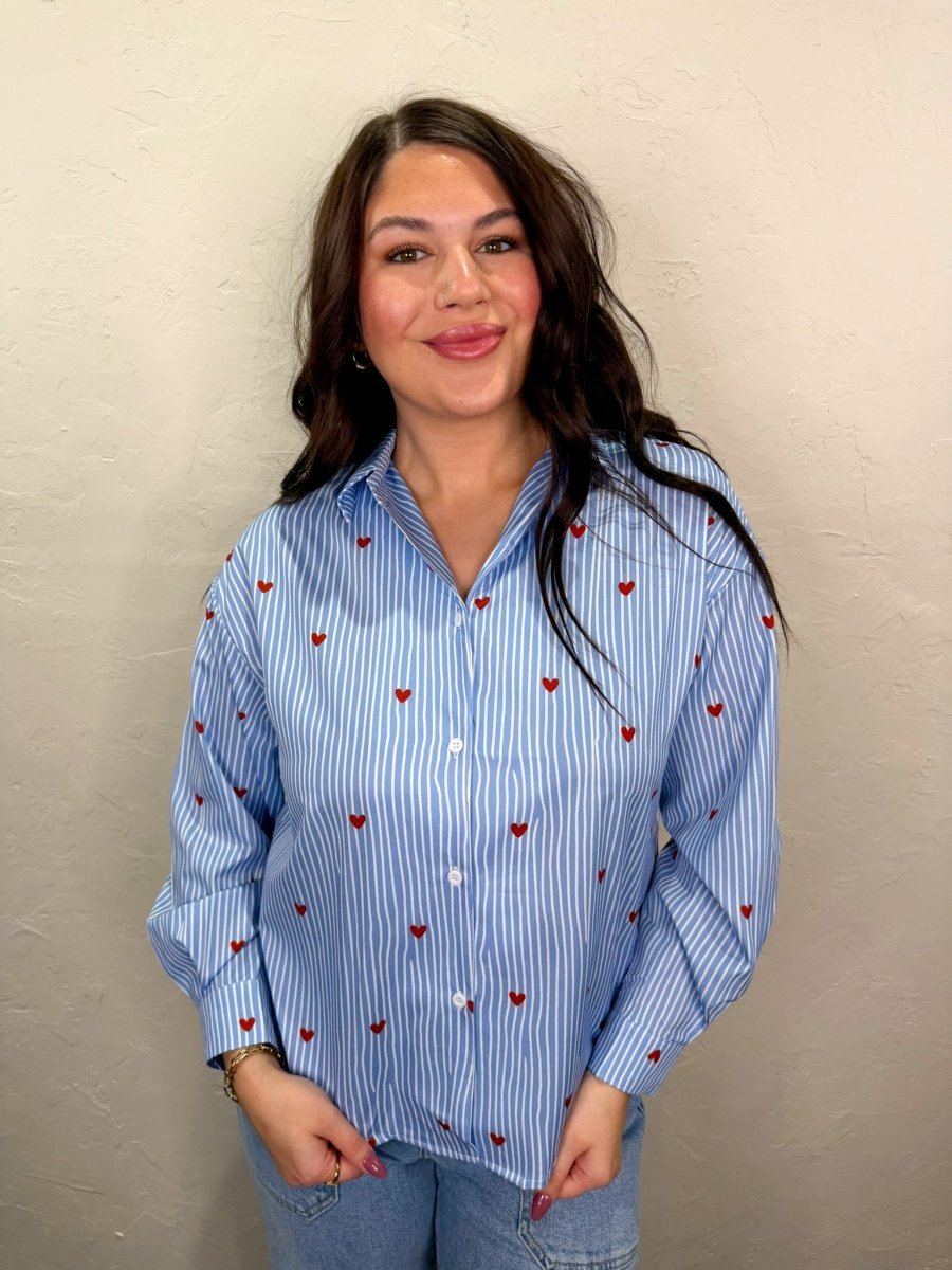 Love Letters Blouse - Revel Boutique