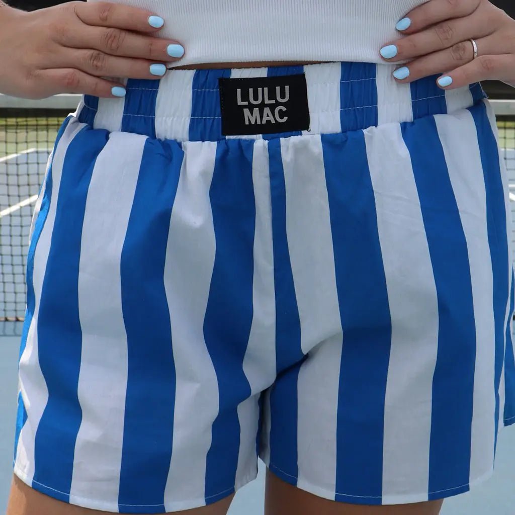 LuLu Mac Boxer Short-Royal - Revel Boutique