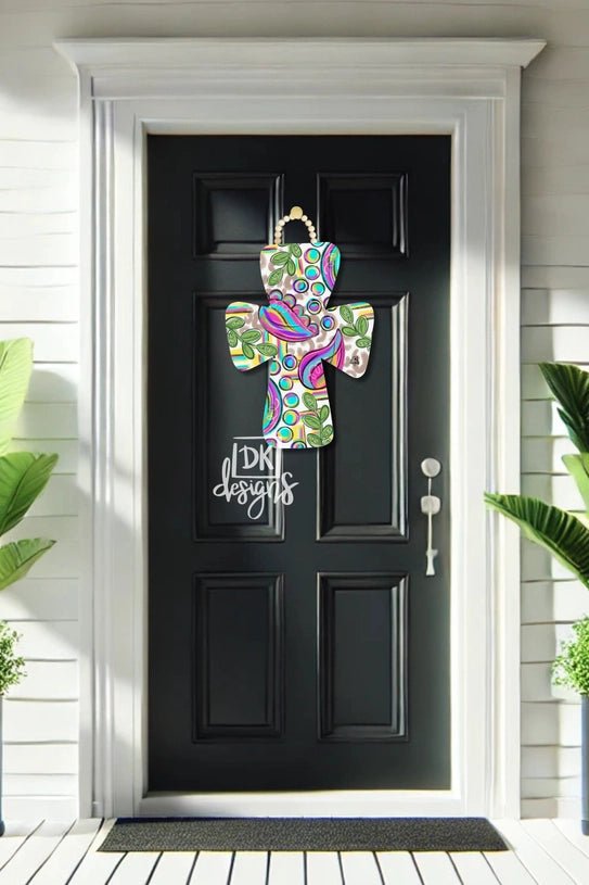 Mads Line Cross Large Door Hanger - Revel Boutique