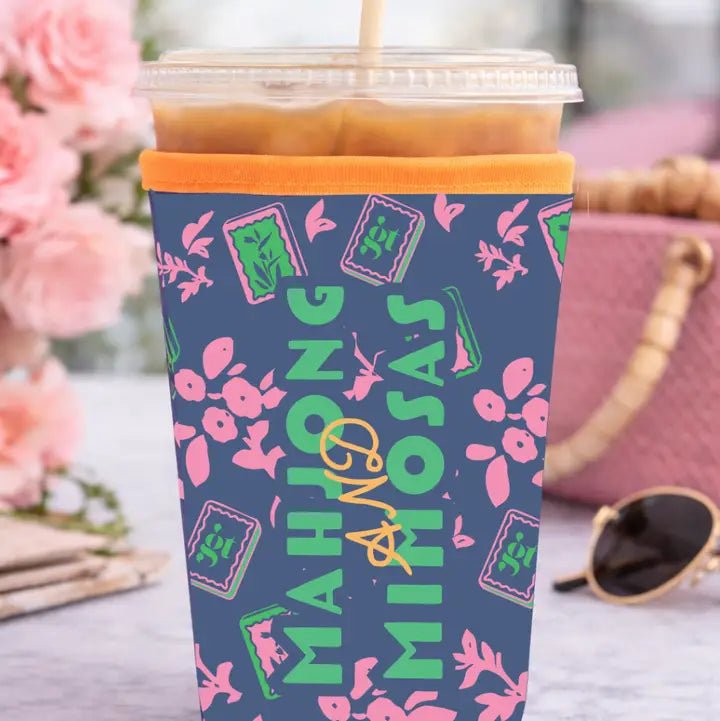 Mahjong Iced Coffee Sleeve - Revel Boutique