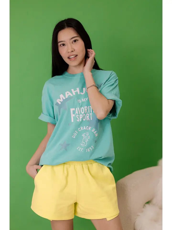 Mahjong Is My Favorite Sport Tee - Revel Boutique