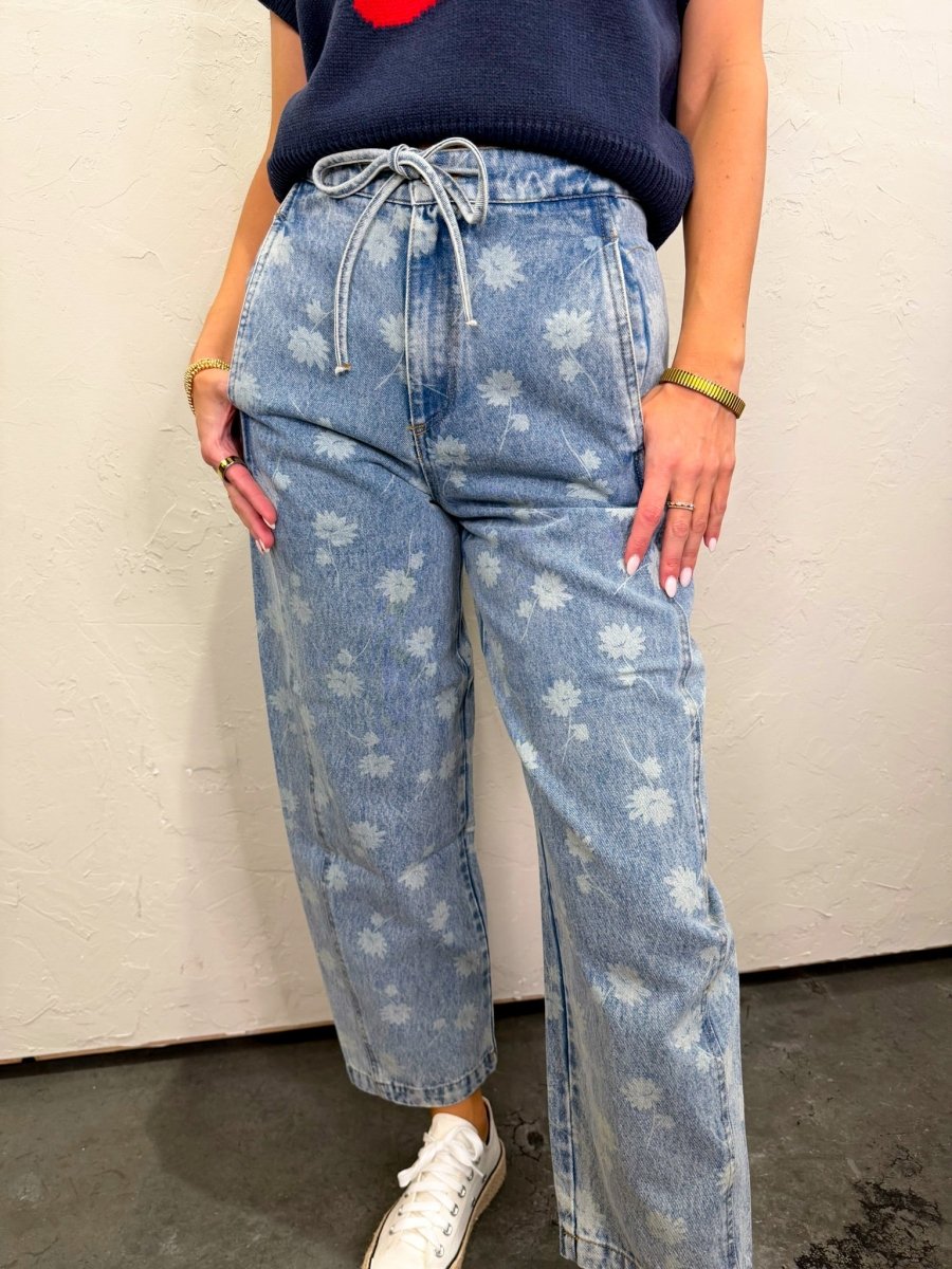 Making Wishes Dandelion Jeans - Revel Boutique
