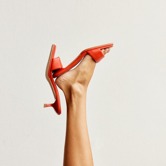 Matisse: Blondie Heeled Sandal - Red - Revel Boutique