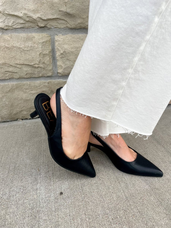Load image into Gallery viewer, Matisse: Grazia Sling Back Heel - Black - Revel Boutique
