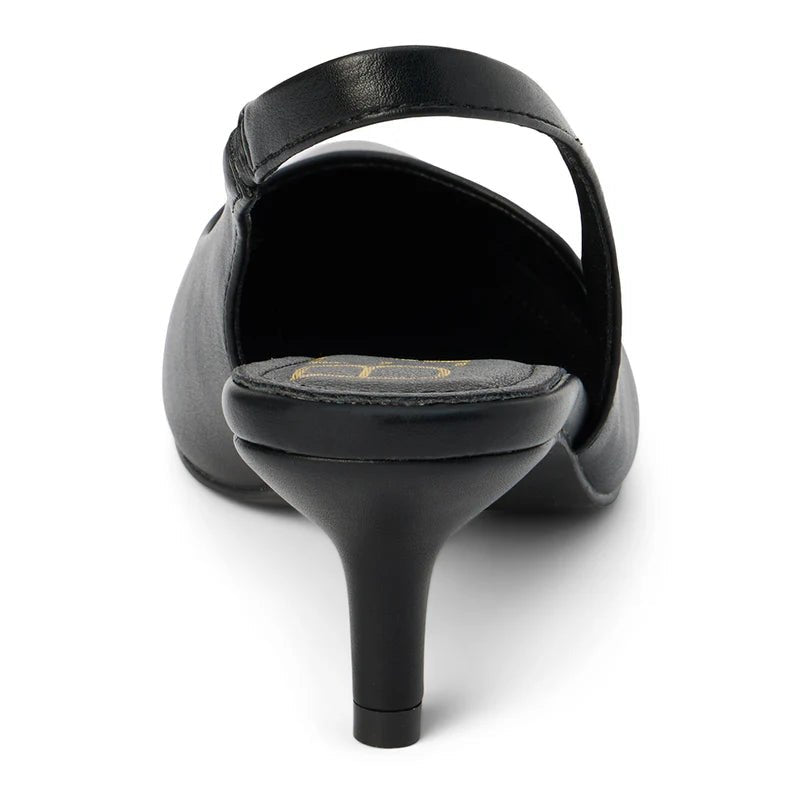 Matisse: Grazia Sling Back Heel - Black - Revel Boutique