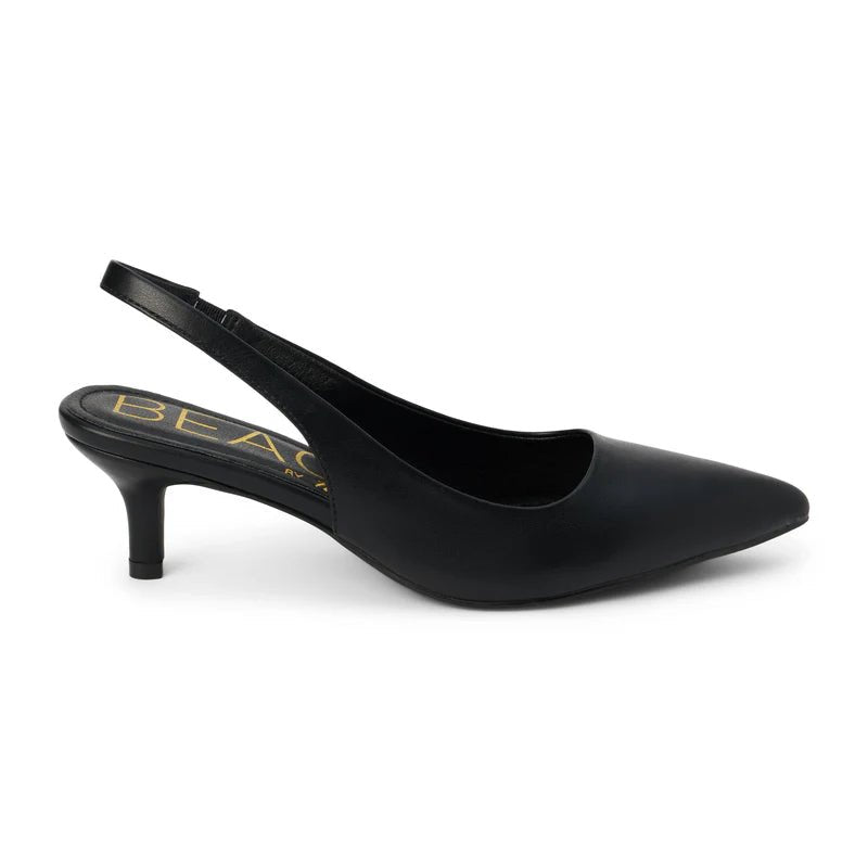 Matisse: Grazia Sling Back Heel - Black - Revel Boutique