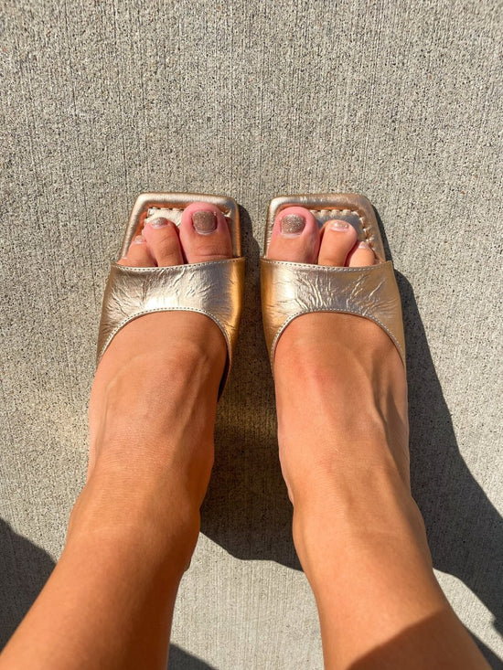 Matisse: Regan Heeled Sandal - Champagne - Revel Boutique