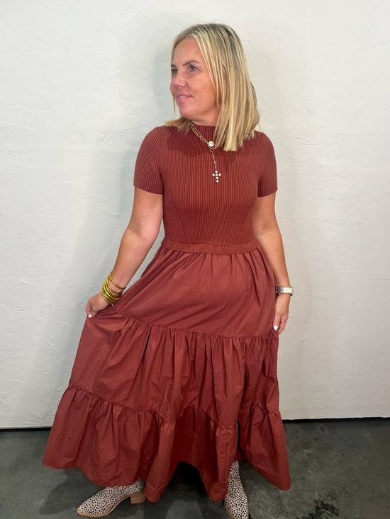 Merlot Dress - Revel Boutique