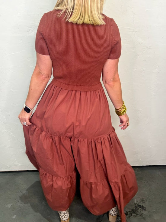 Merlot Dress - Revel Boutique