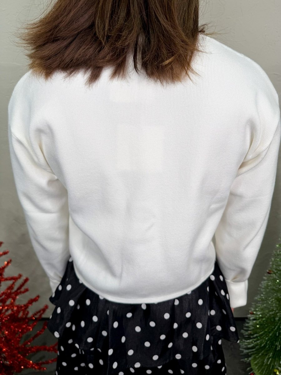 Merry Beaded Cardigan - Revel Boutique