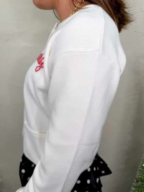 Merry Beaded Cardigan - Revel Boutique