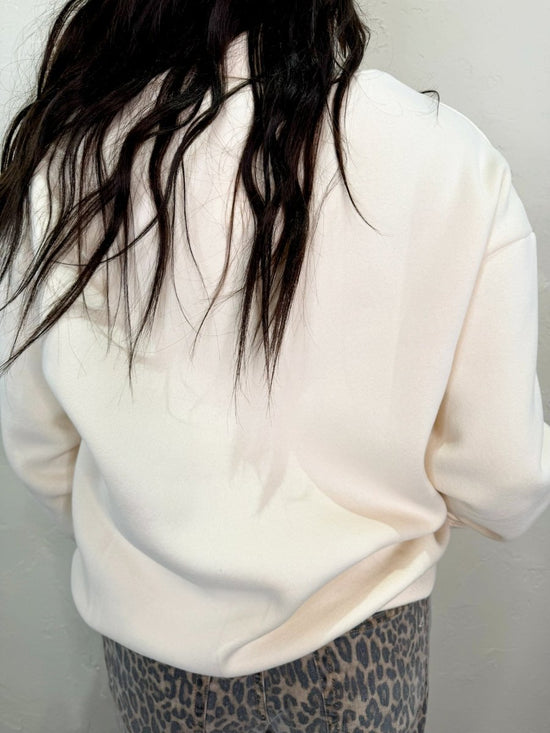 Merry Plaid Mock Neck - Revel Boutique