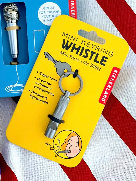 Mini Keyring Whistle - Revel Boutique