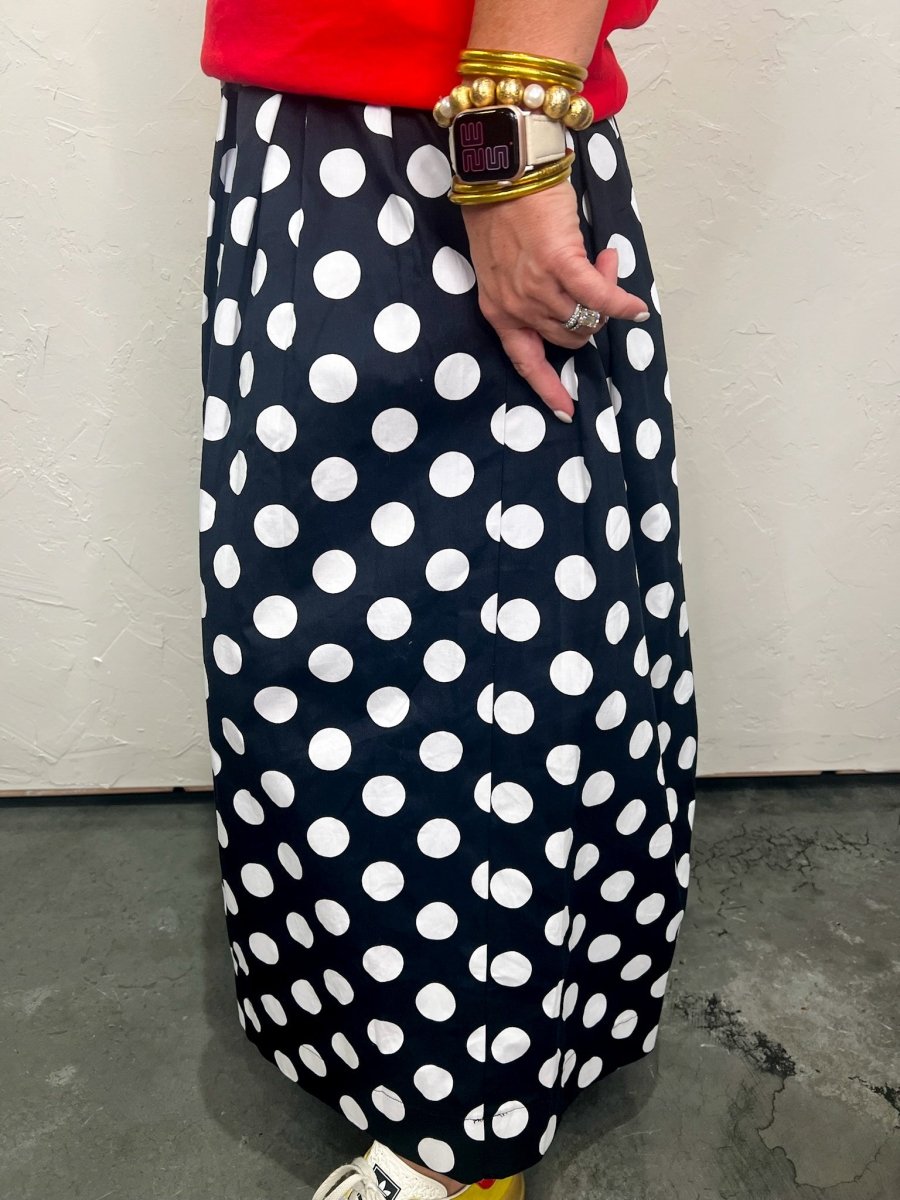 Minnie Polkadot Skirt - Revel Boutique