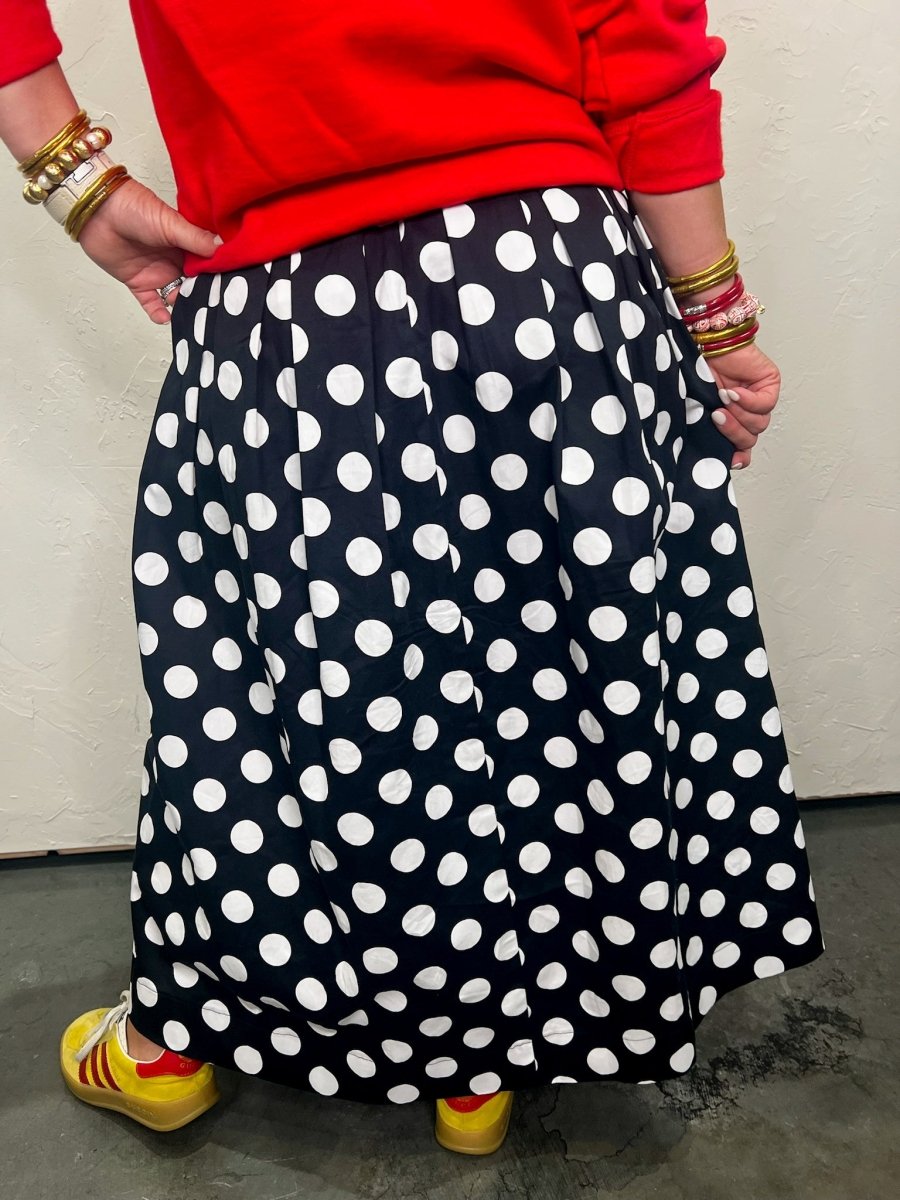 Minnie Polkadot Skirt - Revel Boutique
