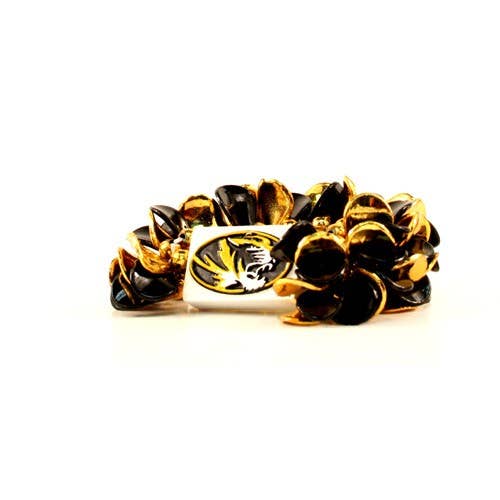 Missouri Tigers Bracelet - The PETAL Style - Fan Bracelet - Revel Boutique