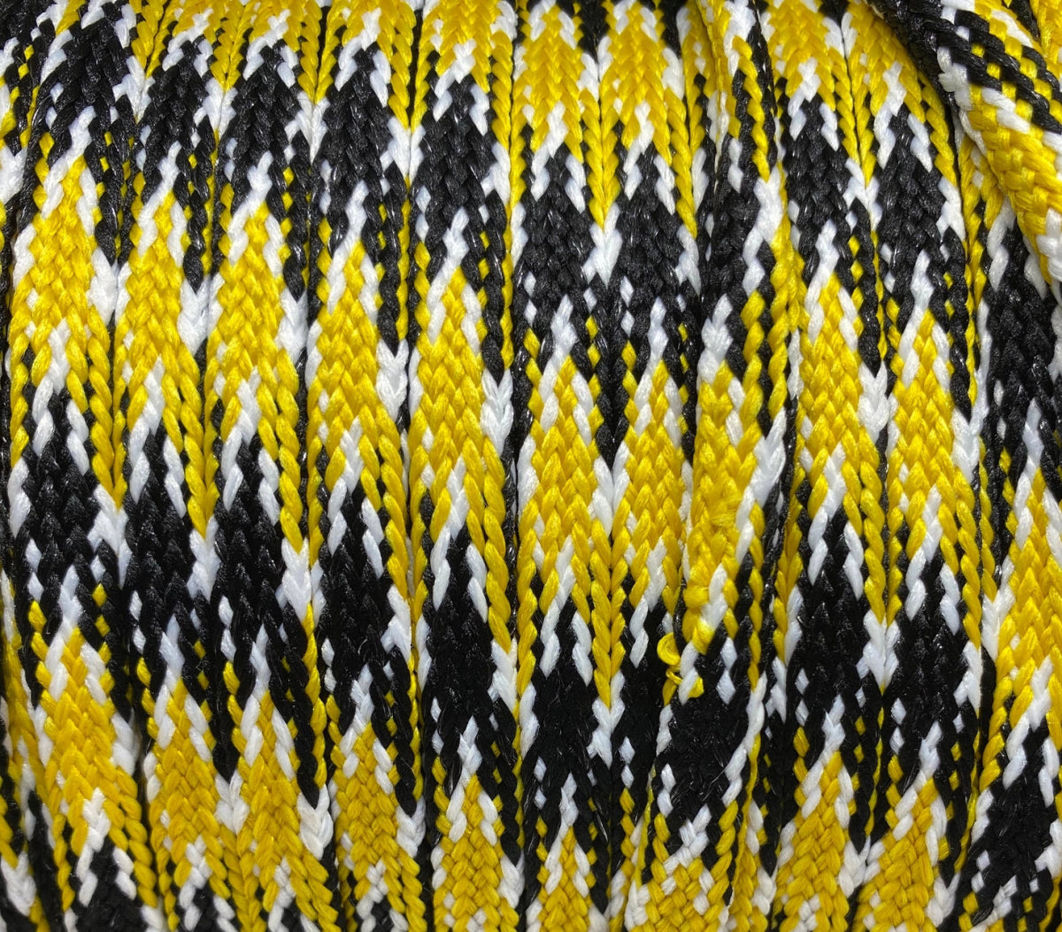 MIZ Black & Gold Shoelaces - Revel Boutique