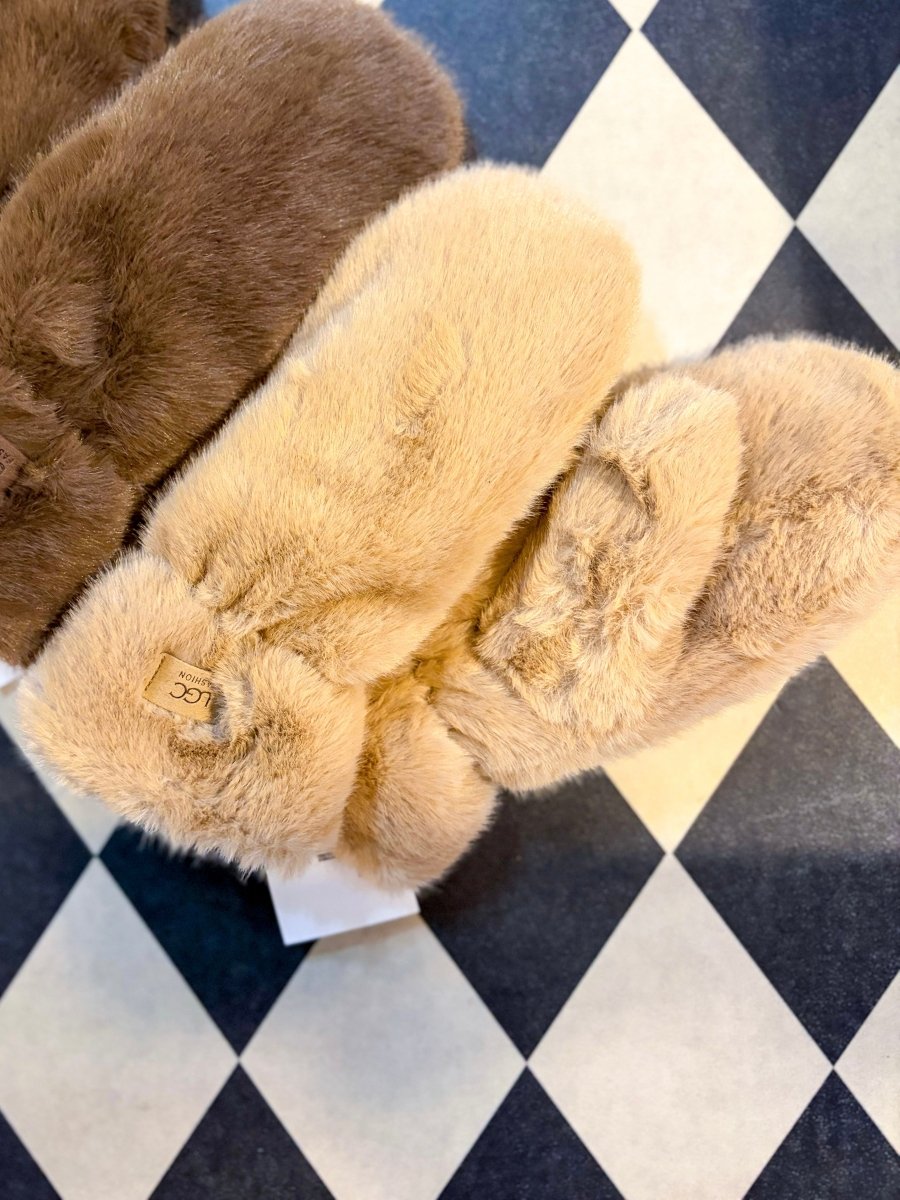 Mob Wife Mittens - Khaki - Revel Boutique