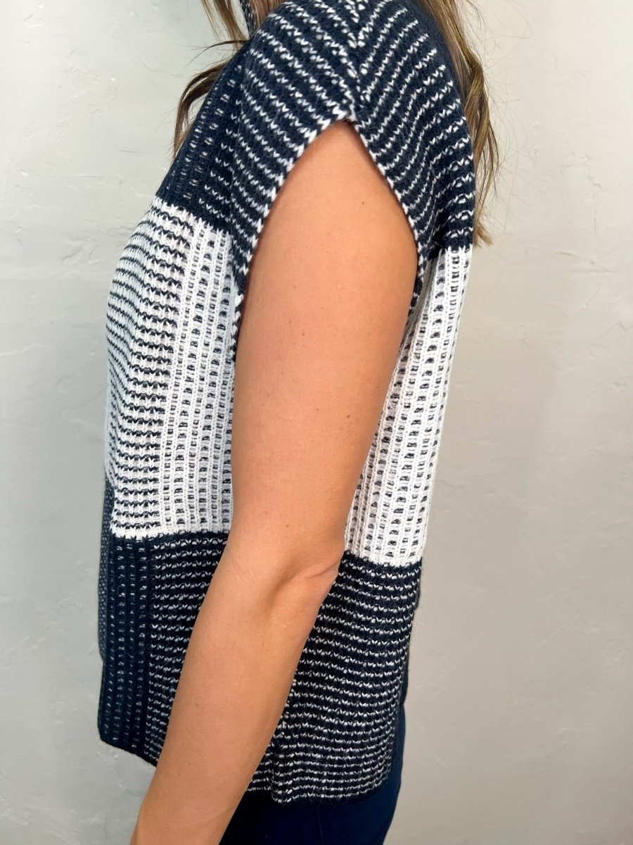 Navy Neutral Sweater - Revel Boutique