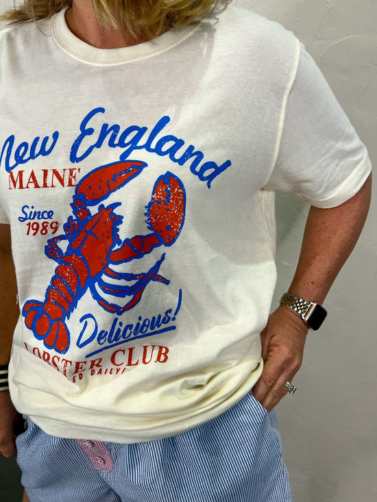 Load image into Gallery viewer, New England Lobster Club Tee - Revel Boutique

