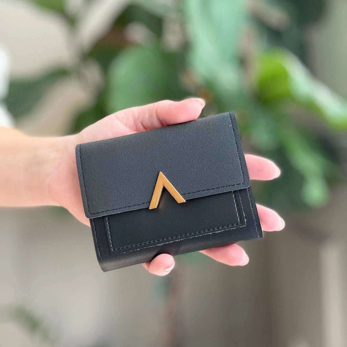 Next Step Trifold Wallet - Black - Revel Boutique