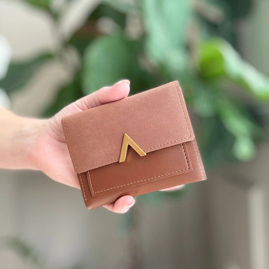 Next Step Trifold Wallet - Brown - Revel Boutique