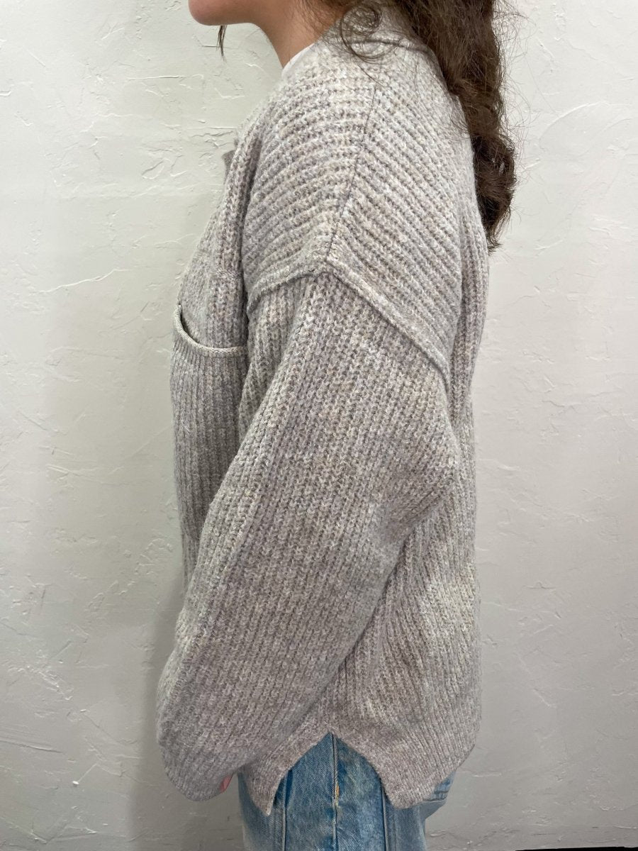 Oat Milk Cardi - Revel Boutique
