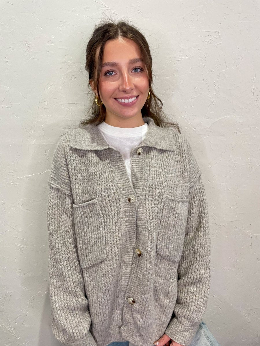 Oat Milk Cardi - Revel Boutique