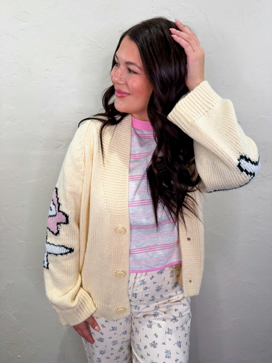 Orchid Oversized Cardigan - One Size - Revel Boutique