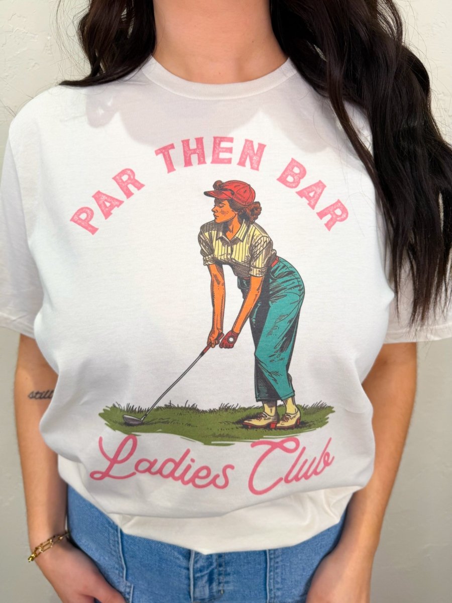 Par Then Bar Tee - Revel Boutique