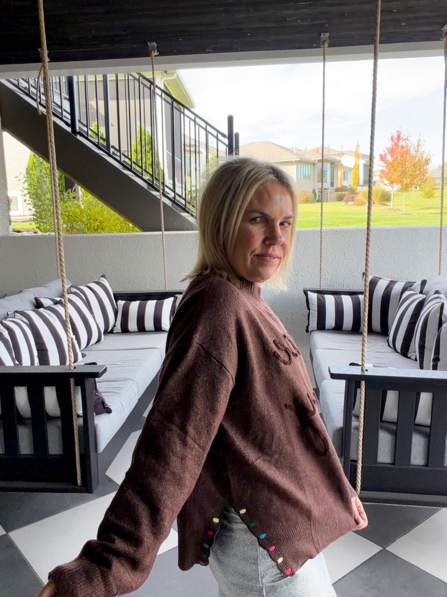 Peace & Joy Sweater - Revel Boutique