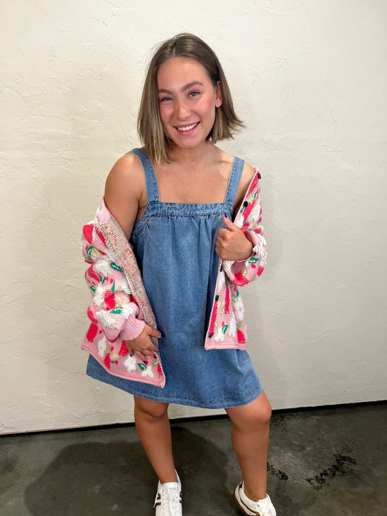 Peony One Size Cardigan - Revel Boutique