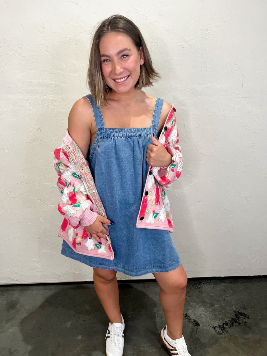 Peony One Size Cardigan - Revel Boutique
