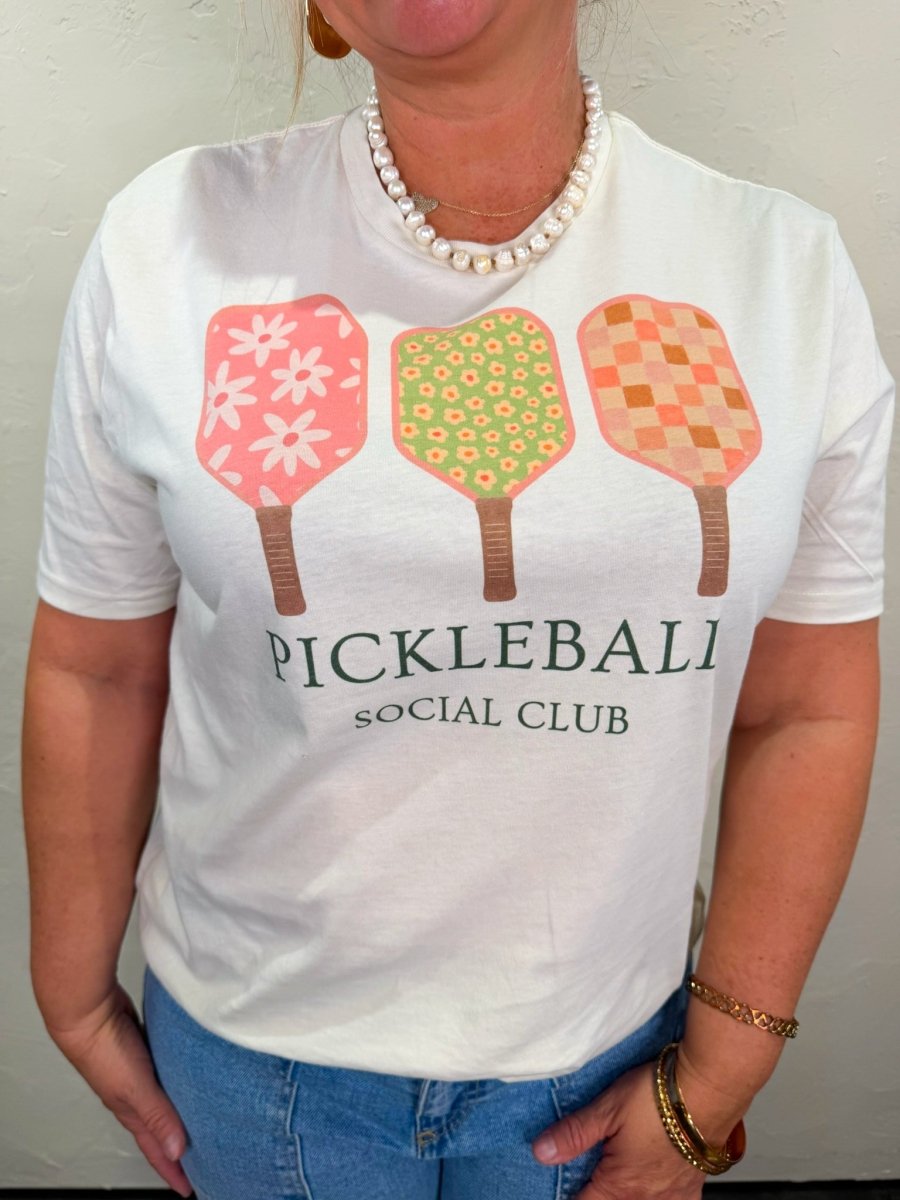 Pickleball Social Club Tee - Revel Boutique