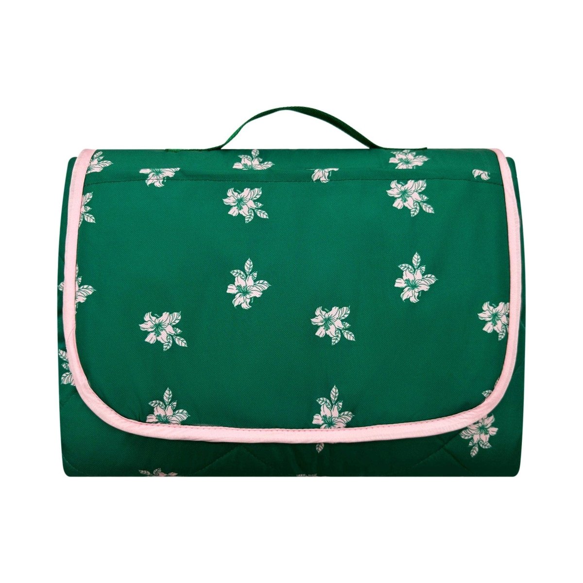 Pink and Green Azalea Golf Cart Seat Cover - Revel Boutique