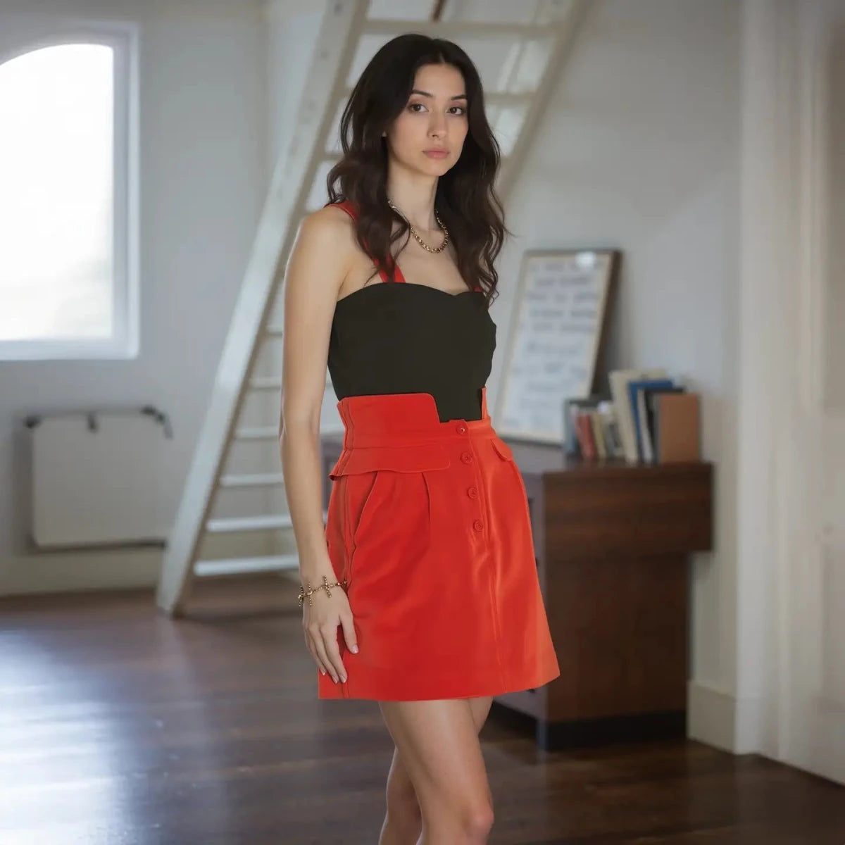 Poppy Utility Skirt - Revel Boutique