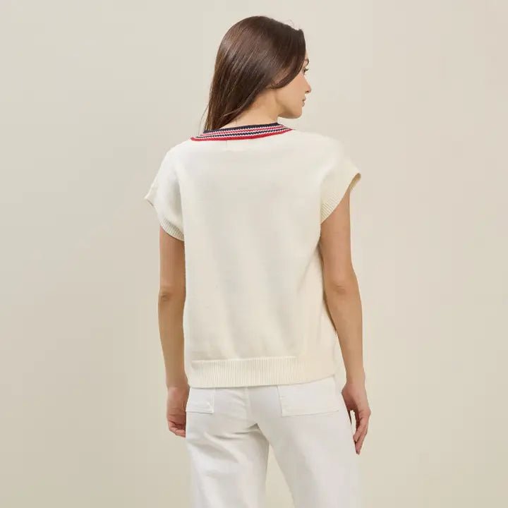 Prep School Sweater Vest - Revel Boutique