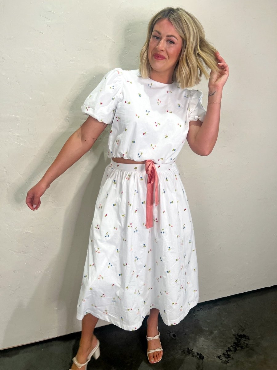 Pretty Please Midi Skirt - Revel Boutique