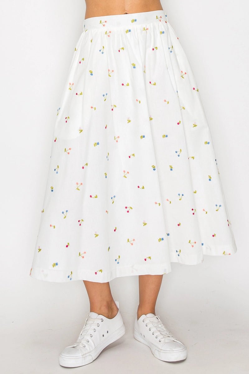Pretty Please Midi Skirt - Revel Boutique