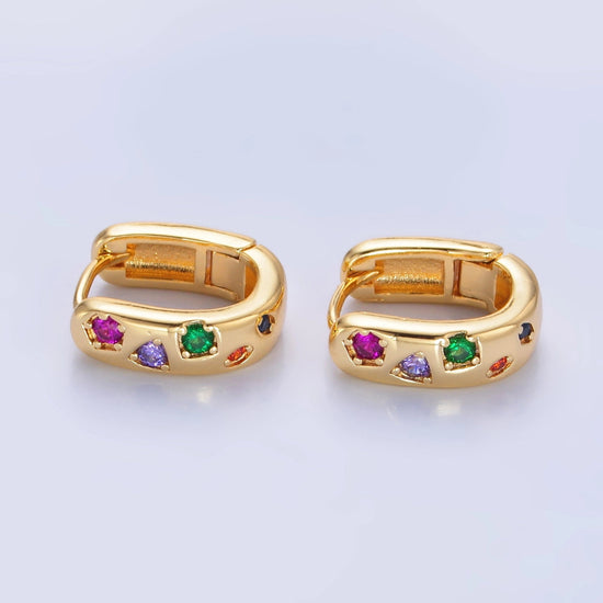 Rainbow Multicolor Earrings - Revel Boutique