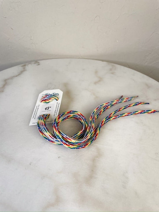 Rainbow Shoelaces - Revel Boutique