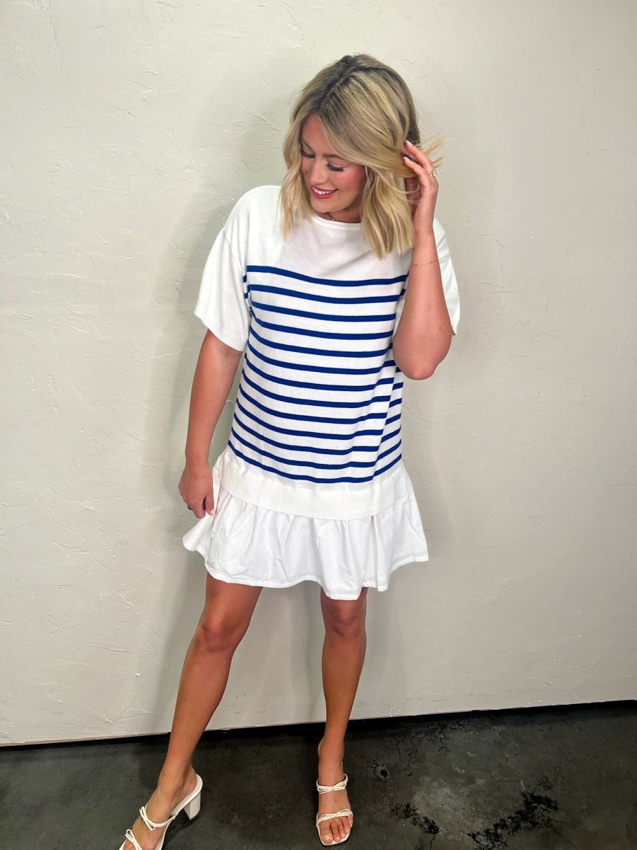 Raleigh Mix Dress - Revel Boutique